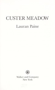 Cover of: Custer Meadow