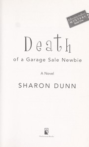 Death of a garage sale newbie by Sharon Dunn