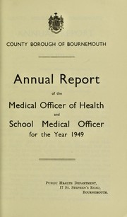 Cover of: [Report 1949]