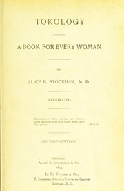 Cover of: Tokology: a book for every woman