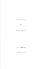 Cover of: Variations