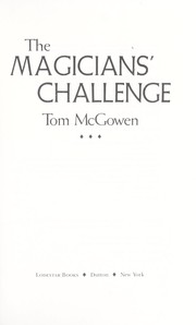 Cover of: The magicians' challenge