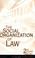 Cover of: The social organization of law