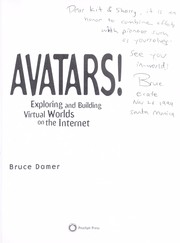 Cover of: Avatars!: exploring and building virtual worlds on the Internet / Bruce Damer