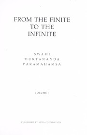 Cover of: From the finite to the infinite
