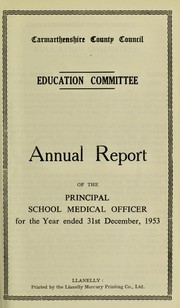 Cover of: [Report 1953]