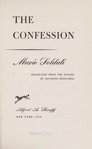 Cover of: The confession.