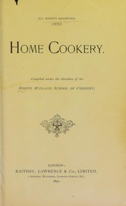 Cover of: Home cookery