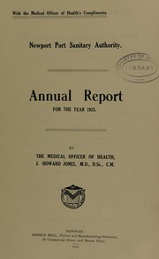 Cover of: [Report 1925]