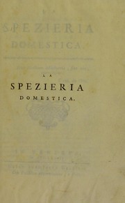 Cover of: La spezieria domestica