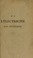 Cover of: De l'©♭lectricit©♭ des v©♭g©♭taux. Ouvrage dans lequel on traite de l'©♭lectricit©♭ de l'atmosphere sur les plantes, de ses effets sur l'©♭conomie des v©♭g©♭taux, de leurs vertus m©♭dico & nutritivo-©♭lectriques, & principalement des moyens de pratique de l'appliquer utilement ©  l'agriculture, avec l'invention d'un ©♭lectro-v©♭g©♭tometre. Avec figures en taille-douce