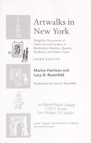 Cover of: Artwalks in New York by Marina Harrison