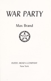 Cover of: War party