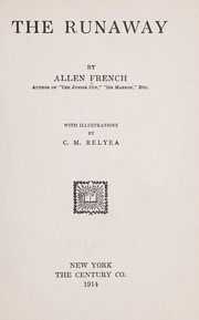 Cover of: The runaway by Allen French