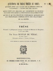 Th©·se pr©♭sent©♭e et publiquement soutenue ©  la Facult©♭ de m©♭decine de Montpellier, le 27 ao© t 1838 by Jules Rustan de V©♭rac