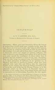 Cover of: Influenza