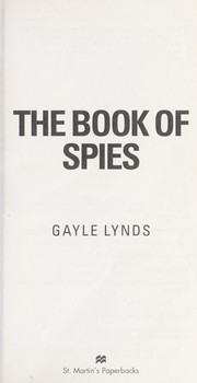 Cover of: The book of spies