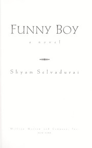 Cover of: Funny boy by Shyam Selvadurai