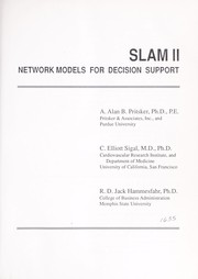 Cover of: Slam II network models for decision support