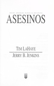 Cover of: Asesinos by Tim F. LaHaye