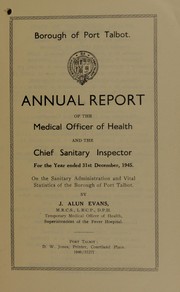 Cover of: [Report 1945]