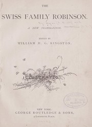 Cover of: The Swiss family Robinson | Johann David Wyss