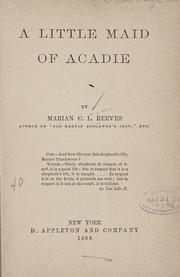 Cover of: A little maid of Acadie