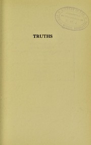 Cover of: Truths: talks with a boy concerning himself