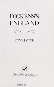 Cover of: Dickens's England