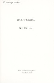 Cover of: Eecchhooeess