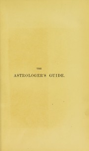 Cover of: The astrologer's guide