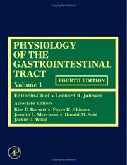 Cover of: Physiology of the Gastrointestinal Tract, Volume 1-2, Fourth Edition | 