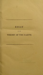 Cover of: Essay on the theory of the earth