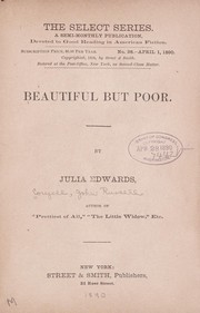 Cover of: Beautiful but poor