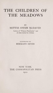 Cover of: The children of the meadows