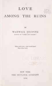 Cover of: Love among the ruins