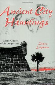 Cover of: Ancient City Hauntings by Dave Lapham