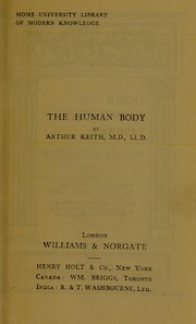 Cover of: The human body