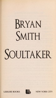 Cover of: Soultaker by Bryan Smith