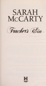 Cover of: Tracker's sin