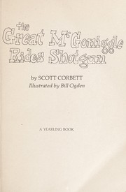 Cover of: Great McGoniggle Rides Shotgun