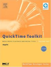 Cover of: QuickTime Toolkit Volume One: Basic Movie Playback and Media Types (QuickTime Developer Series)