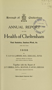 Cover of: [Report 1956]