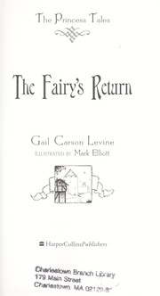 Cover of: The fairy's return by Gail Carson Levine, Gail Carson Levine