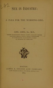 Cover of: Sex in industry: a plea for the working-girl