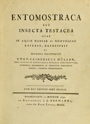 Cover of: Entomostraca seu insecta testacea quae in aquis Daniae et Norvegiae reperit, descripsit