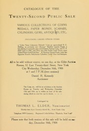 Catalogue of coins and medals by Lyman Haynes Low