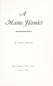 Cover of: A Maine hamlet.