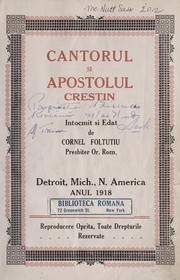 Cover of: Cantorul s Œi Apostolul crestin