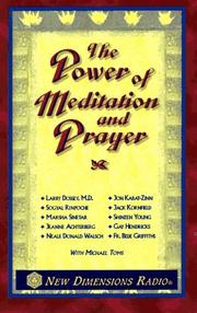 Cover of: The power of meditation and prayer